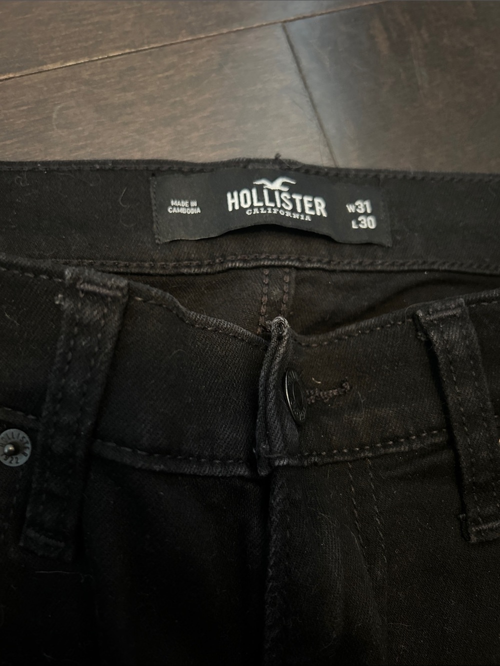 Hollister Men’s Slim Black Jeans - Bundle of 2 (Hollister & H&M)